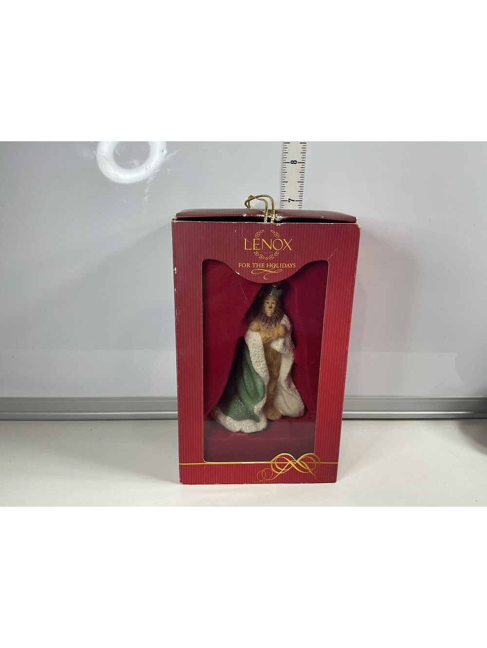 Lenox Cowardly Lion Ornament IOB